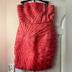 J. Crew real silk strapless mini Dress